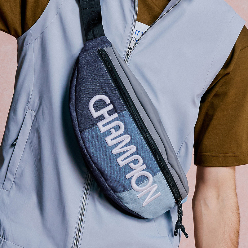 Champion冠军斜挎包女胸包男情侣腰包户外通勤运动休闲时尚,淘宝优惠券,粉丝福利购,淘宝优惠卷