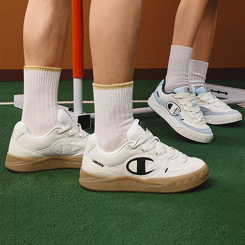 Champion冠军板鞋经典原子鞋百搭女男情侣运动休闲鞋子厚底面包鞋,淘宝优惠券,粉丝福利购,淘宝优惠卷