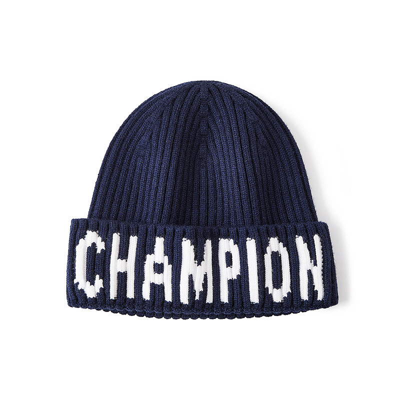 Champion冠军针织帽2025秋冬新款女男情侣时尚休闲冷帽毛线帽子潮,淘宝优惠券,粉丝福利购,淘宝优惠卷