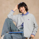 ແຊ້ມເສື້ອ sweatshirt ສີແຂງຂອງແມ່ຍິງ