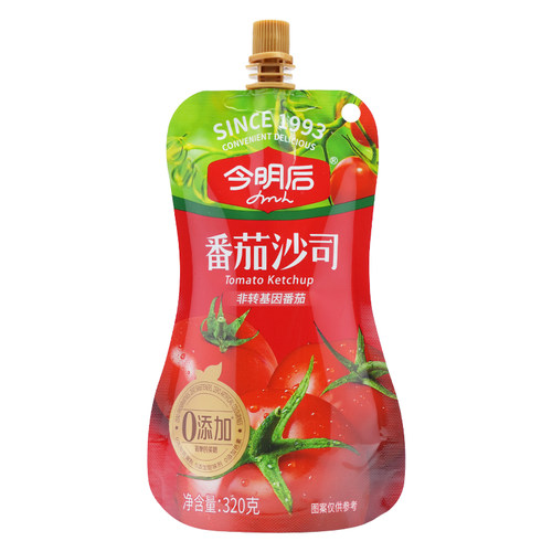 今明后 沙拉酱番茄酱320g蔬菜三明治手抓饼酱专用酱挤压番茄沙司 - 图3