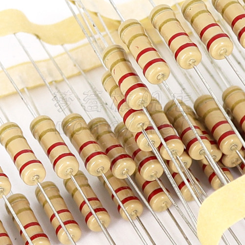 1/2w碳膜电阻5% 0.5w 2.4KR 2.7K 3KR 3.3K 3.6K 3.9KR 4.3KR千欧 - 图2