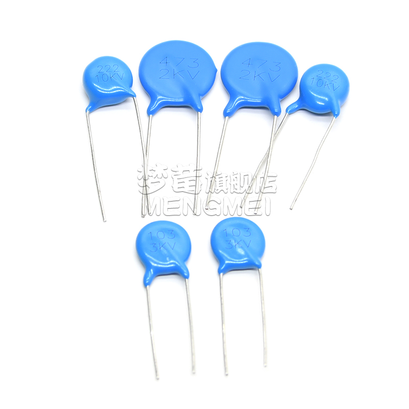 直插高压瓷片电容101 102 221 222 472NF PF 1KV2KV3KV4KV6KV10KV - 图1