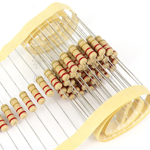 1/2w碳膜电阻5% 0.5w 2.4KR 2.7K 3KR 3.3K 3.6K 3.9KR 4.3KR千欧 - 图0