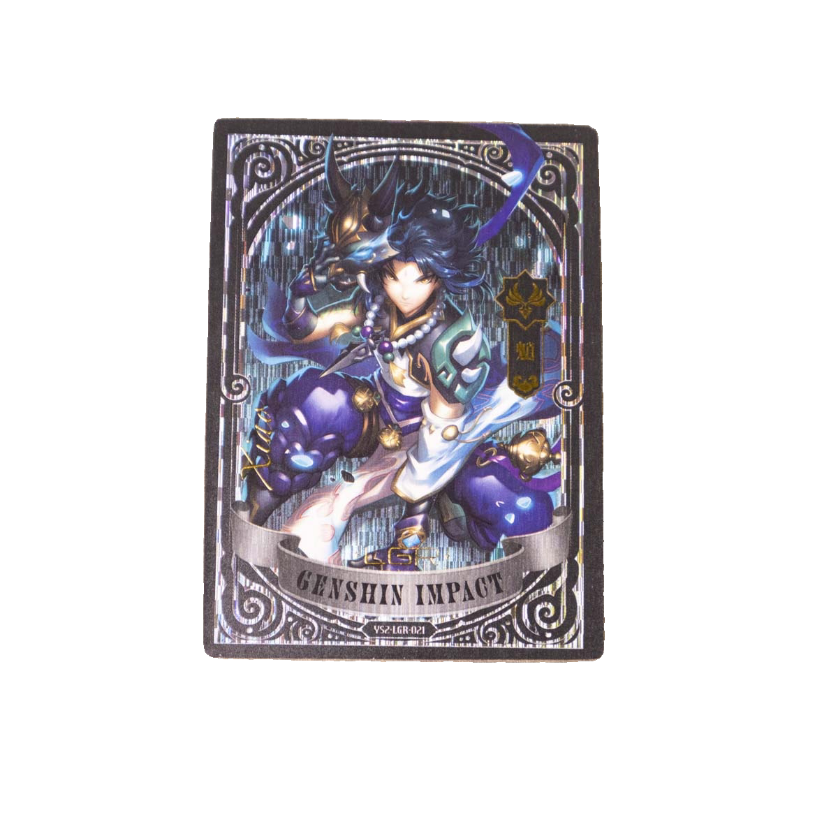 原神卡片黑金黑卡雷电将军芙宁娜钟离魈人物厚卡单卖卡砖周边