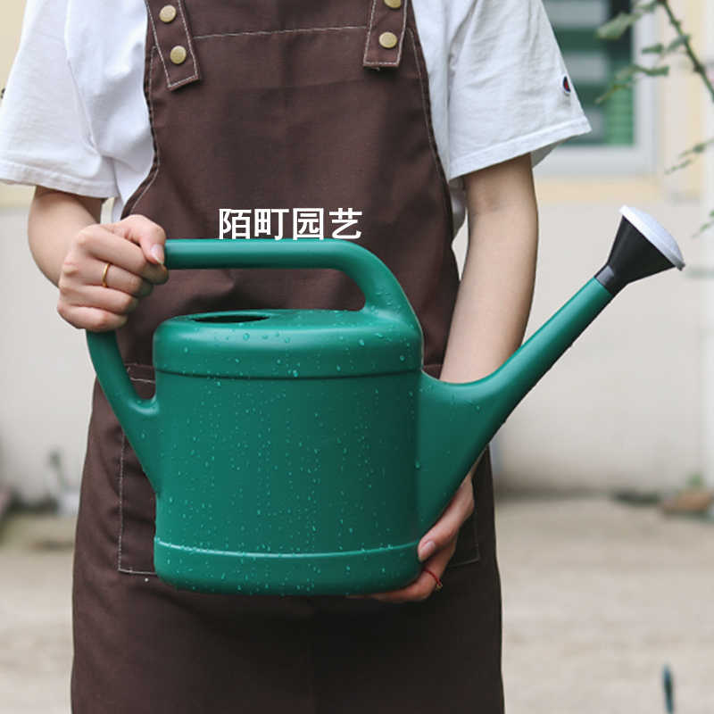 蓬壶浇花水壶养花神器淋花浇菜家用长嘴洒水壶浇水壶大容量喷壶 - 图0