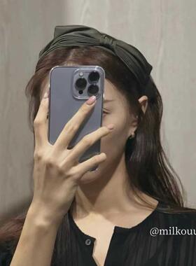 韩国甜美缎带多层蝴蝶结发箍