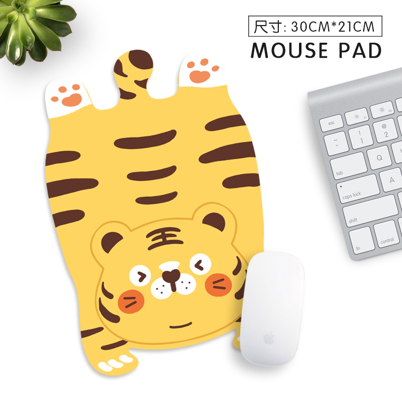 虎年个性原创鼠标垫超大小号女生键盘防滑天然橡胶软办公电脑桌垫 - 图3