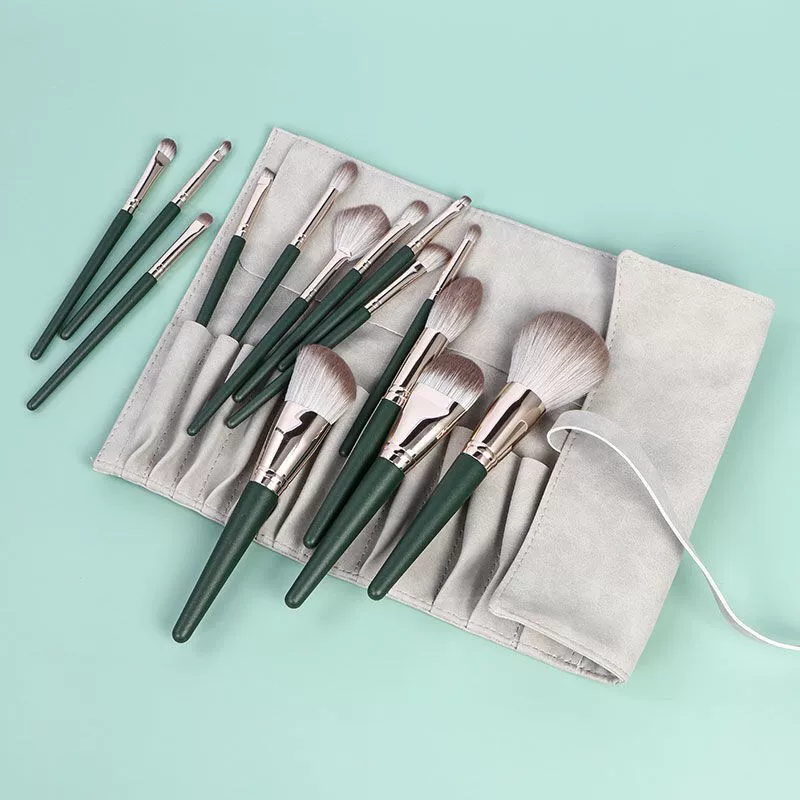 Brush soft-bristled, 14 pieces, for beginners, full set