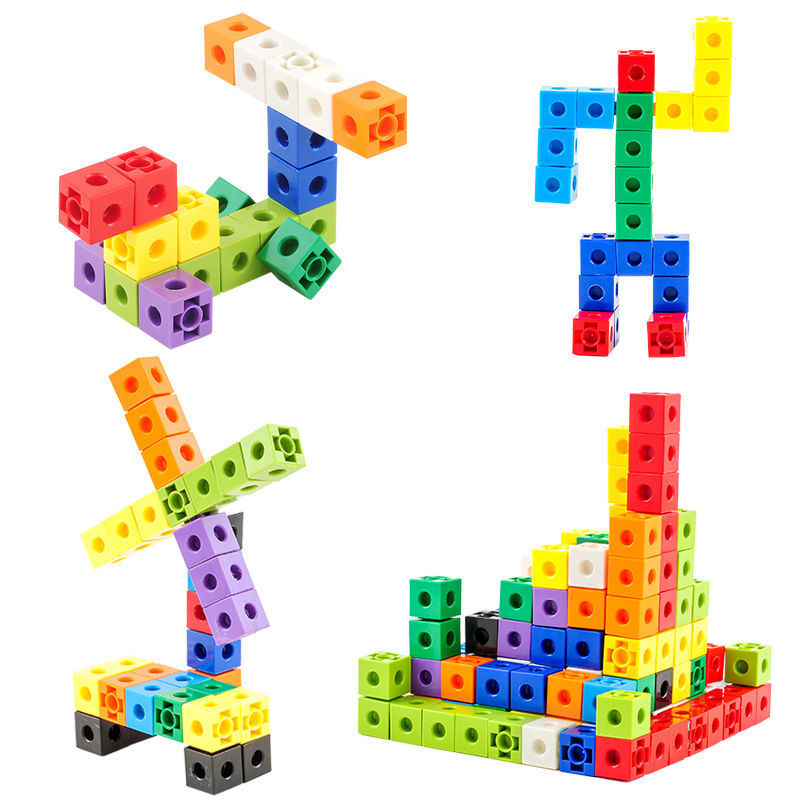 100pcs Numberblocks Multilink Linking Counting Cubes Snap - 图2