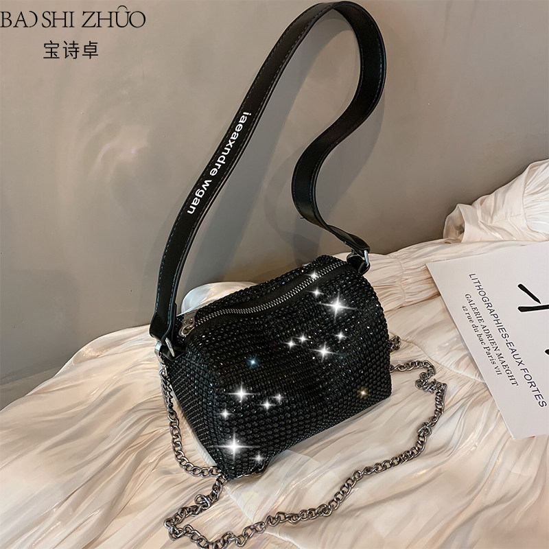 aw大王水钻包网红2020新款斜挎包 宝诗卓女士包袋
