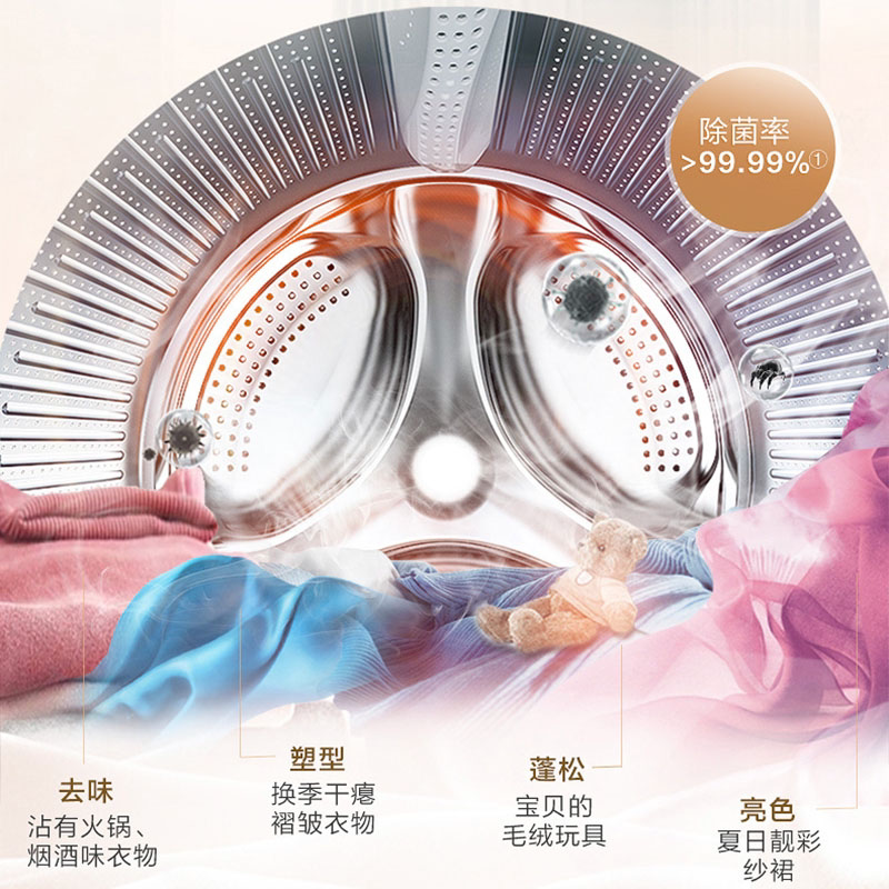 haier /海尔全自动滚筒洗烘洗衣机 海尔中合世纪洗衣机