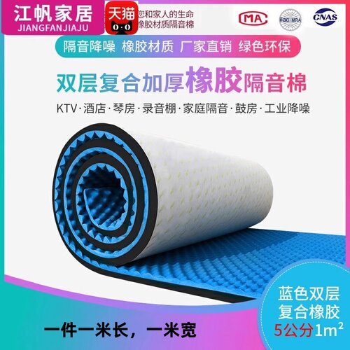阳光房铁皮雨棚屋顶降噪音减音门贴窗户隔音自粘隔热防水降噪棉 - 图2