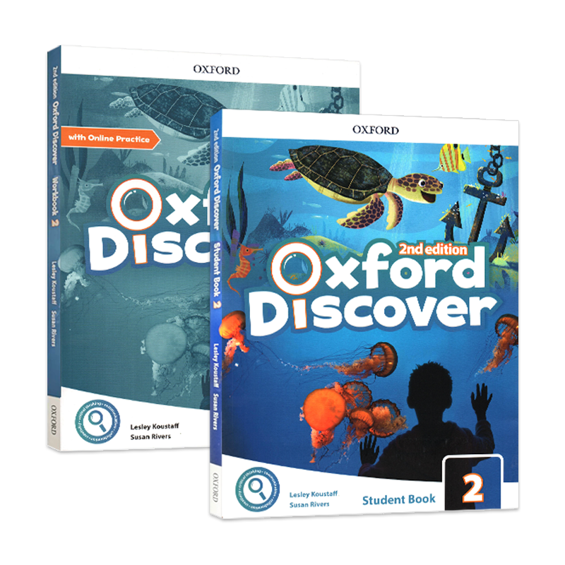 【麦凯思图书】原版进口 新版牛津 Oxford Discover 2级别 牛津少儿英语探索发现系列外国语中小学生英语科普ESL教材批判思维 - 图0