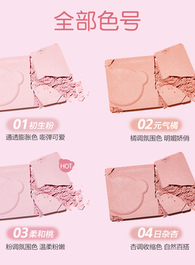 pinkbear皮可熊微醺腮红