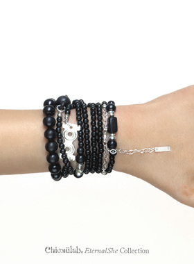 奇虚乐Chicxūlab 璇玑Mandala 黑檀手工串珠长项链/手链