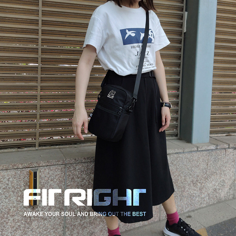 fit right男休闲潮流女运动单肩包 fitright男士包袋