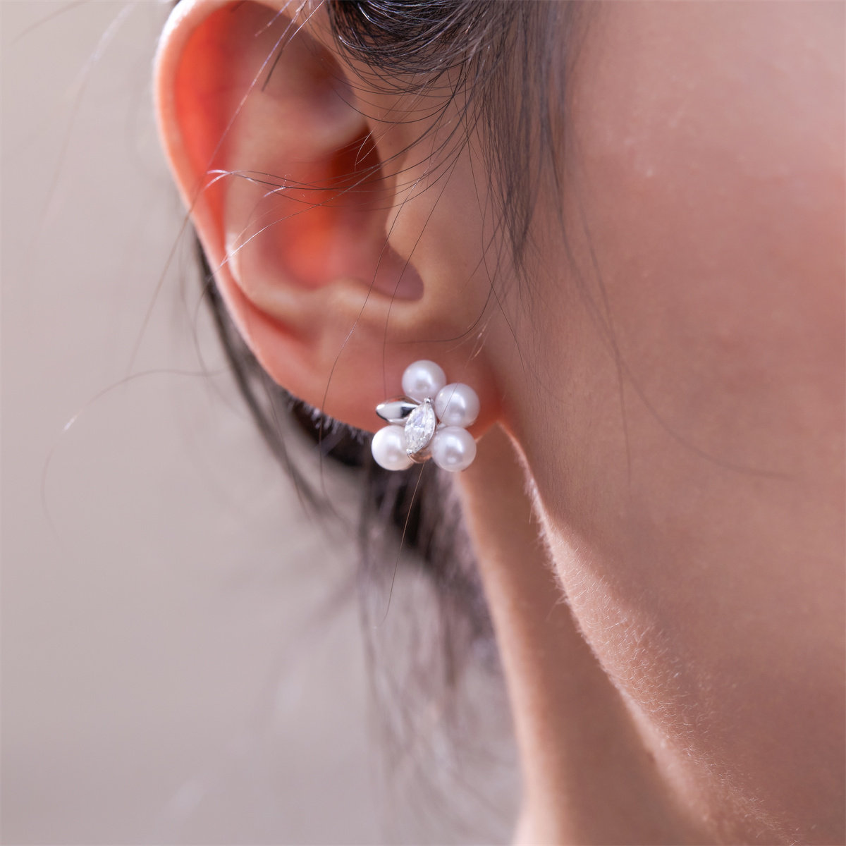 Meluxe美奈清晨露滴akoya海水珍珠耳饰耳钉送女友轻奢高级感时尚,淘宝优惠券,粉丝福利购,淘宝优惠卷