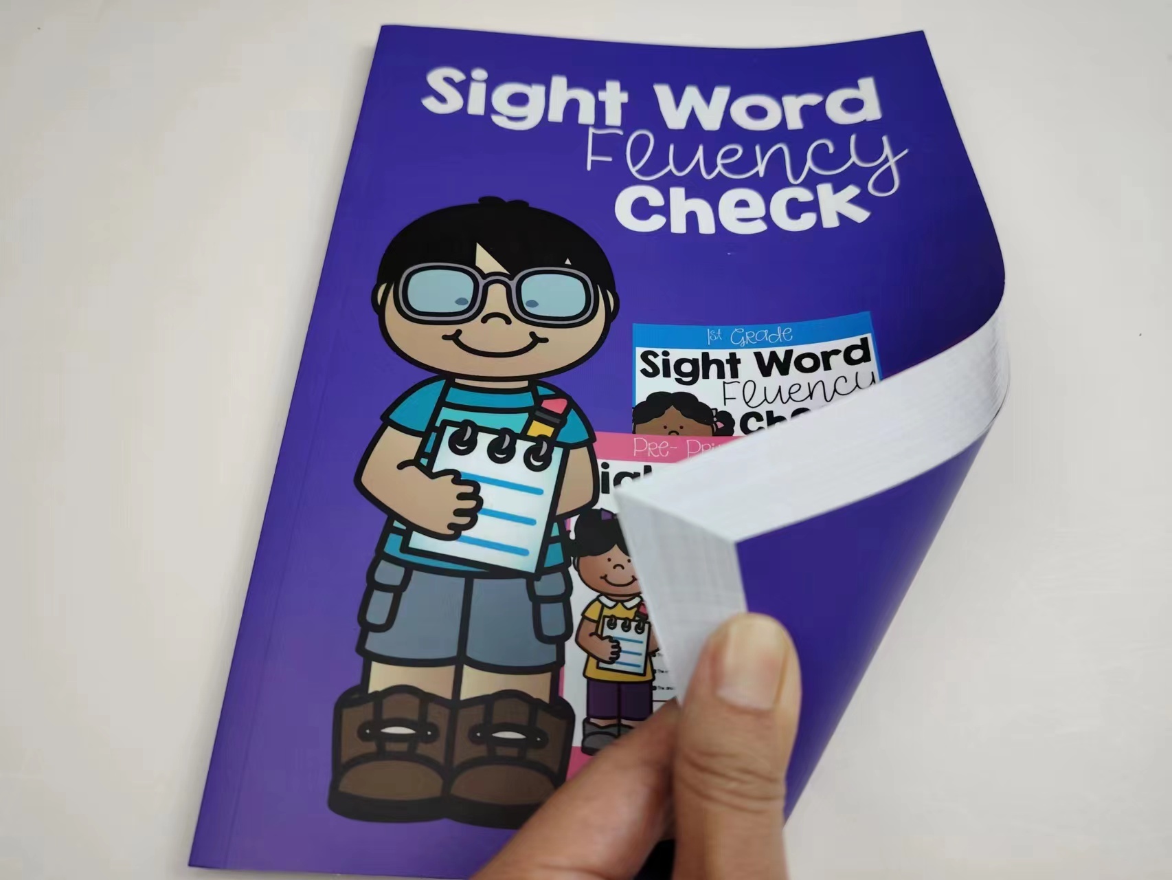 点读版Sight Word Fluency Check高频词趣味连线练习册英语启蒙 - 图0