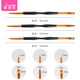 Nail art gradient brush double-ended for stroke painting
