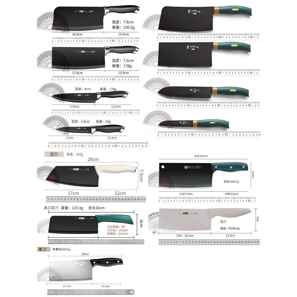 不锈钢锋利菜刀菜板二合一切片切肉切菜刀具家用专用套装正品组合,淘宝优惠券,粉丝福利购,淘宝优惠卷