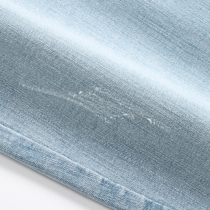 浅蓝色百搭高腰女2020年新款牛仔裤 纪绪牛仔裤