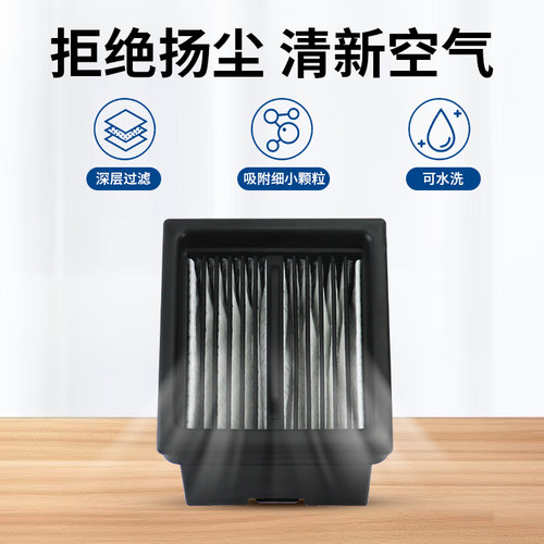 适配海尔小白A3/A3S洗地机配件过滤网RHXW-A3air/Plus/Mix/Q3滤芯 - 图1