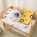 Съёмное детское утепленное хлопковое одеяло для детского сада, осеннее