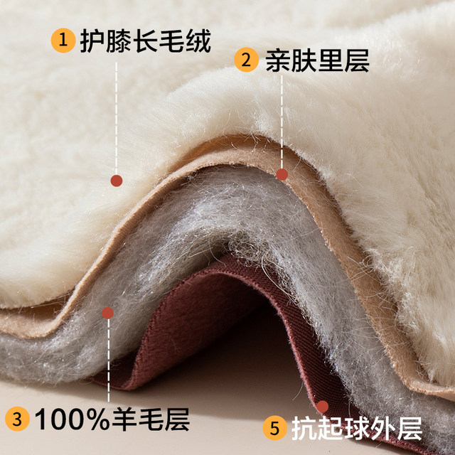 Women's winter cotton trousers, warm trousers, velvet and thickened wool