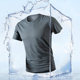 Cool ice silk short-sleeved T-shirt for men summer thin quick-drying