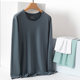 2 pieces of ice silk long-sleeved T-shirts for men summer thin air-conditioning clothes