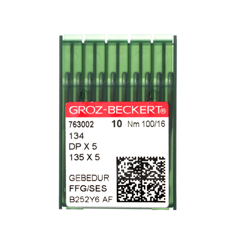 GROZ-BECKERT格罗茨德国进口金针机针DP×5厚料高头锁眼机双针车 - 图3