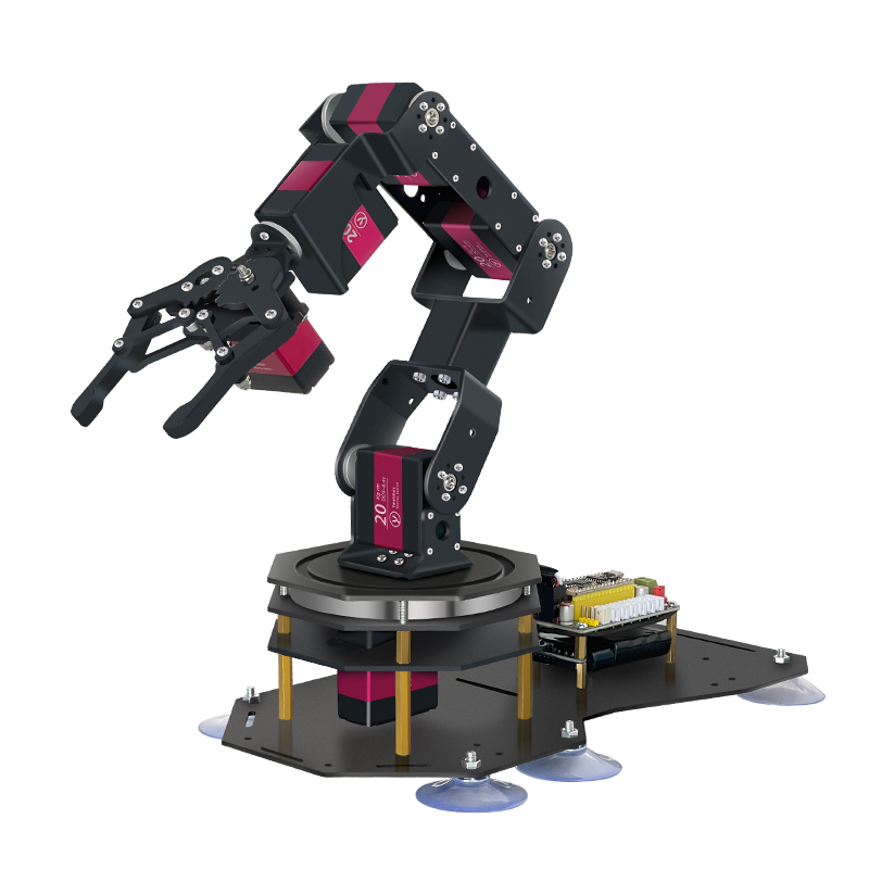 松甲 机械臂KM1视觉语音STM32/Arduino开源六轴自由度编程机器人 - 图3