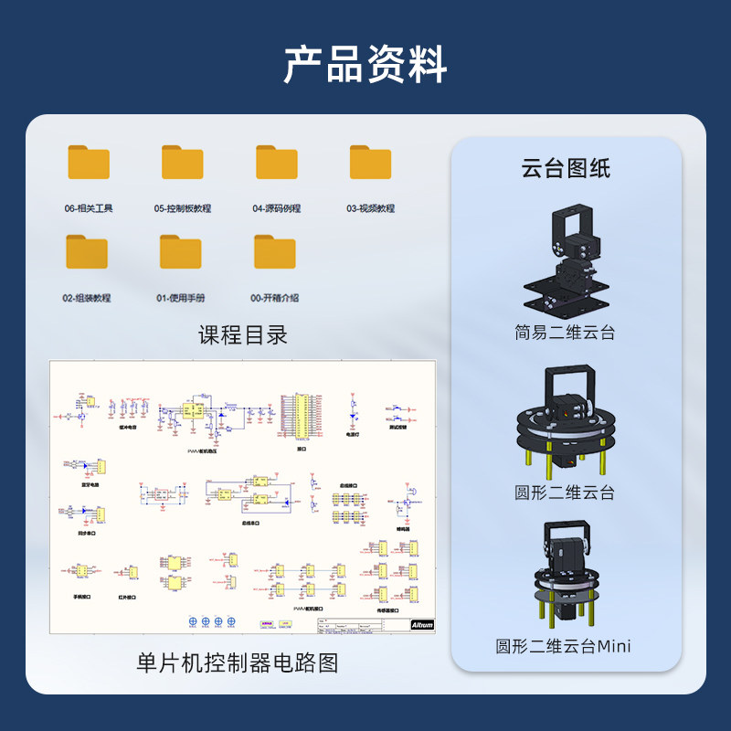 二维电动云台 二自由度舵机云台支架摄像头云台 TI杯电子设计竞赛,淘宝优惠券,粉丝福利购,淘宝优惠卷