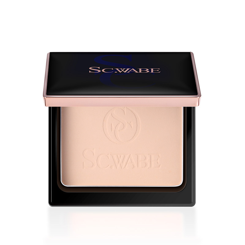 施华碧金纯燕麦定妆控油持久遮瑕 施华碧粉饼