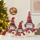 Christmas decorations Snowman Doll Doll Doll Desktop Decoration Mall Hotel Scene Window Layout Props