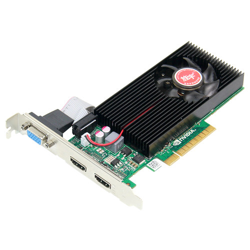 旌宇多屏显卡GT740/GT730/GT1010/GT1030/GTX1050Ti原生2HDMI高清 - 图1