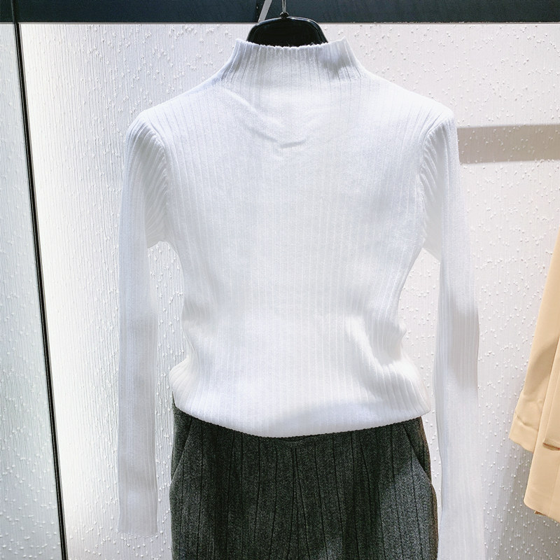 阿玛施旗舰店官网2020秋冬装女毛衣 蝶目毛针织衫