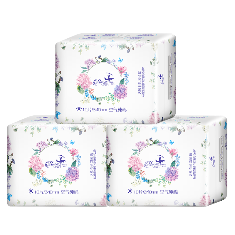 梦露410护垫负离子姨妈巾 梦露洗护卫生巾