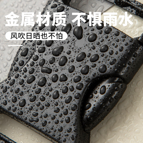 金属插扣加厚卡扣日字扣箱包背包子母调节扣腰带头盔固定锁扣配件 - 图1