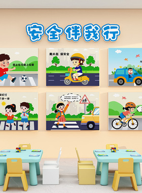 幼儿园墙面装饰环创主题墙贴