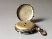 Table Old silver silver watch State period Old Huaihe Table Gate Old Zhong Tai Kaibao old ware Old bag Late Qing Dynasty Pulp Fidelity