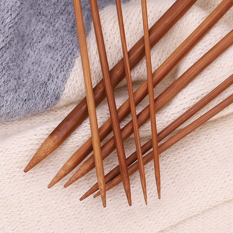 毛衣针碳化竹针36/25厘米直针棒针套装编织围巾帽子毛衣毛线签针,淘宝优惠券,粉丝福利购,淘宝优惠卷