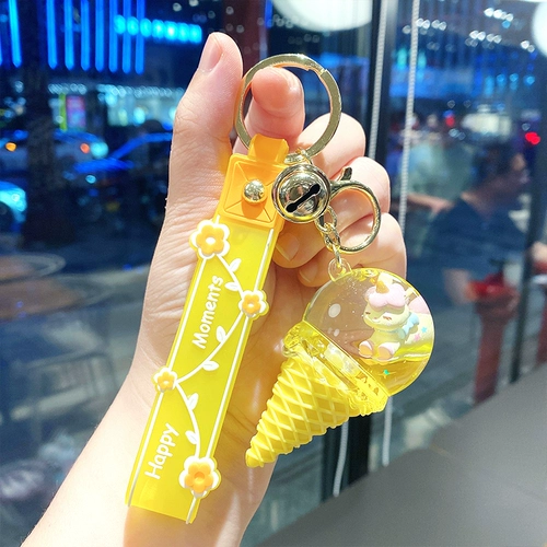 Милая бутылочка для кормления для ключей, мультяшный брелок, креативная подвеска, популярно в интернете