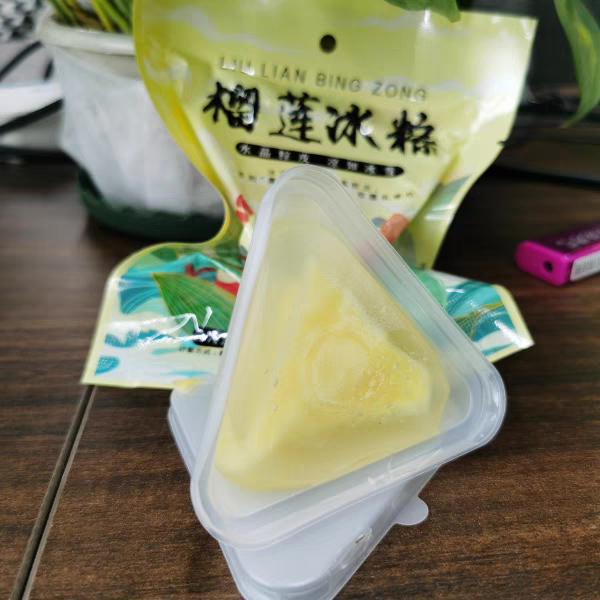 榴莲芒果一口爆浆冰粽冰皮即食小零食办公室小吃