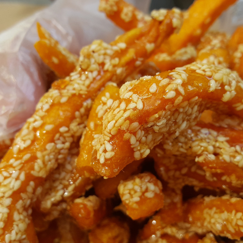 香酥脆拔丝山地零食番薯条带的地瓜 老巷门食品薯类制品