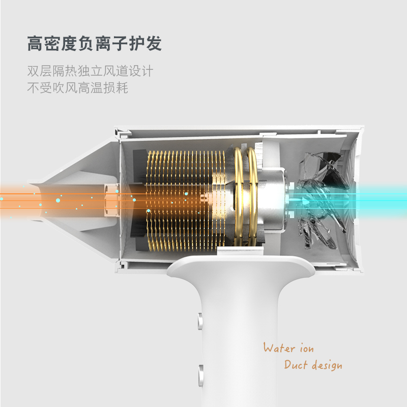 志高致途专卖店志高吹风机家用电吹风大功率学生宿舍静音网红负离子护发吹风筒1