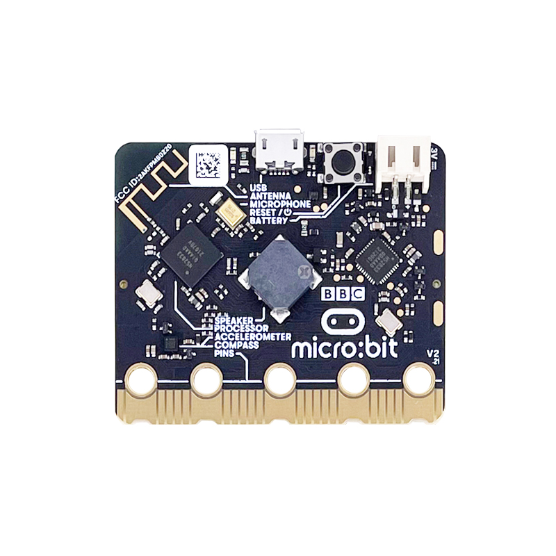 原装正品microbit开发板新版Python儿童编程控制器micro:bit V2_虎窝淘