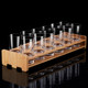 Two liang of white wine glass household crystal straight storage rack belt