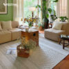 FESTIVAL original imported log style high-end minimalist carpet